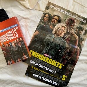 Marvel Thunderbolts* Promo Only Set - T-shirt, poster, cereal box